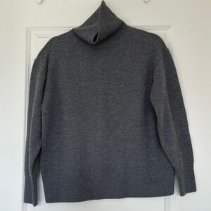 Aritzia Babaton wool grey turtleneck sweater xxs